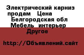 Электрический карниз продам › Цена ­ 3 500 - Белгородская обл. Мебель, интерьер » Другое   